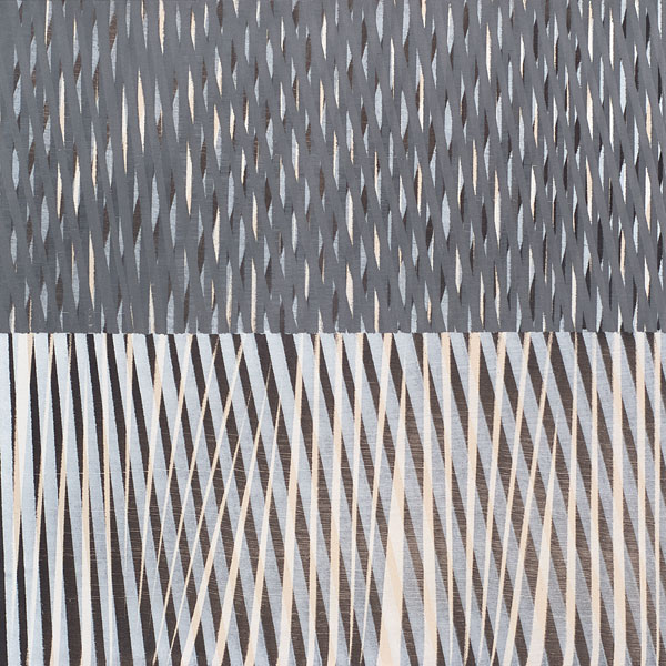 Nikola Dimitrov, Rhythmen, 2015, Pigmente, Bindemittel, Lösungsmittel auf Leinwand, 70 x 70 cm