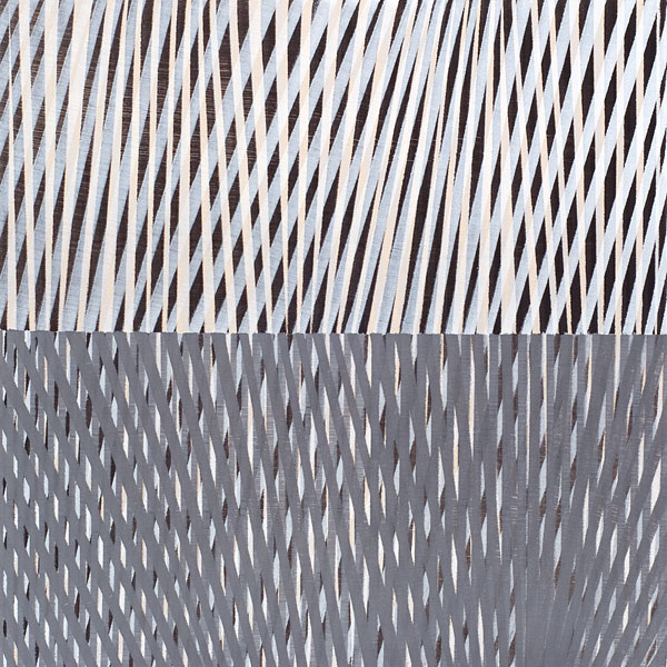 Nikola Dimitrov, Rhythmen, 2015, Pigmente, Bindemittel, Lösungsmittel auf Leinwand, 70 x 70 cm