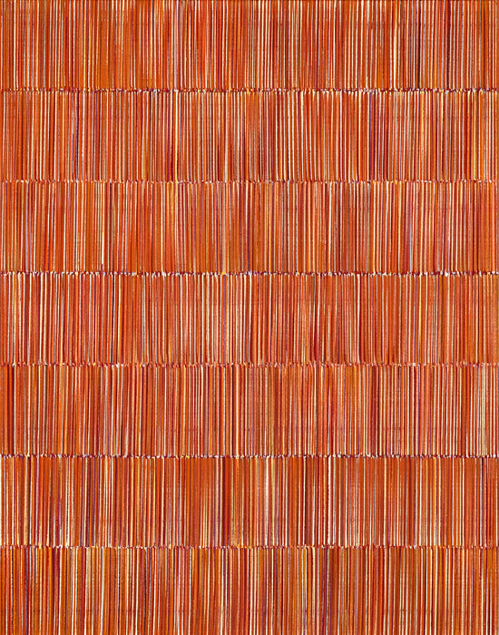Nikola Dimitrov, Komposition I, 2016, Pigmente, Bindemittel, Lösungsmittel auf Leinwand, 140 x 110 cm
