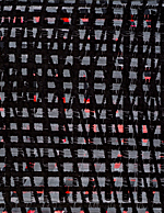 Nikola Dimitrov, Winterreise - Die Wetterfahne, 2012, Pigment, Bindemittel, Lösungsmittel auf Bütten, 22 x 17 cm