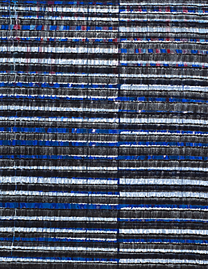 Nikola Dimitrov, Winterreise III - Auf dem Flusse, 2013, Pigment, Bindemittel, Lösungsmittel auf Bütten, 22 x 17 cm