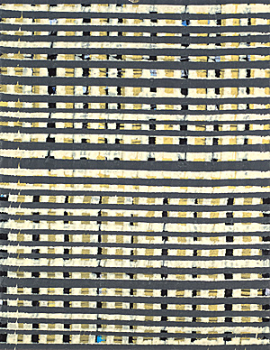Nikola Dimitrov, Winterreise III - Der Wegweiser, 2013, Pigment, Bindemittel, Lösungsmittel auf Bütten, 22 x 17 cm