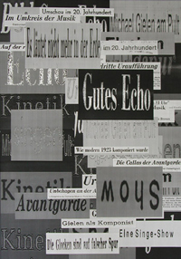 Nikola Dimitrov, Bildcollage 1970, 100 x 70 cm, Collage auf Papier