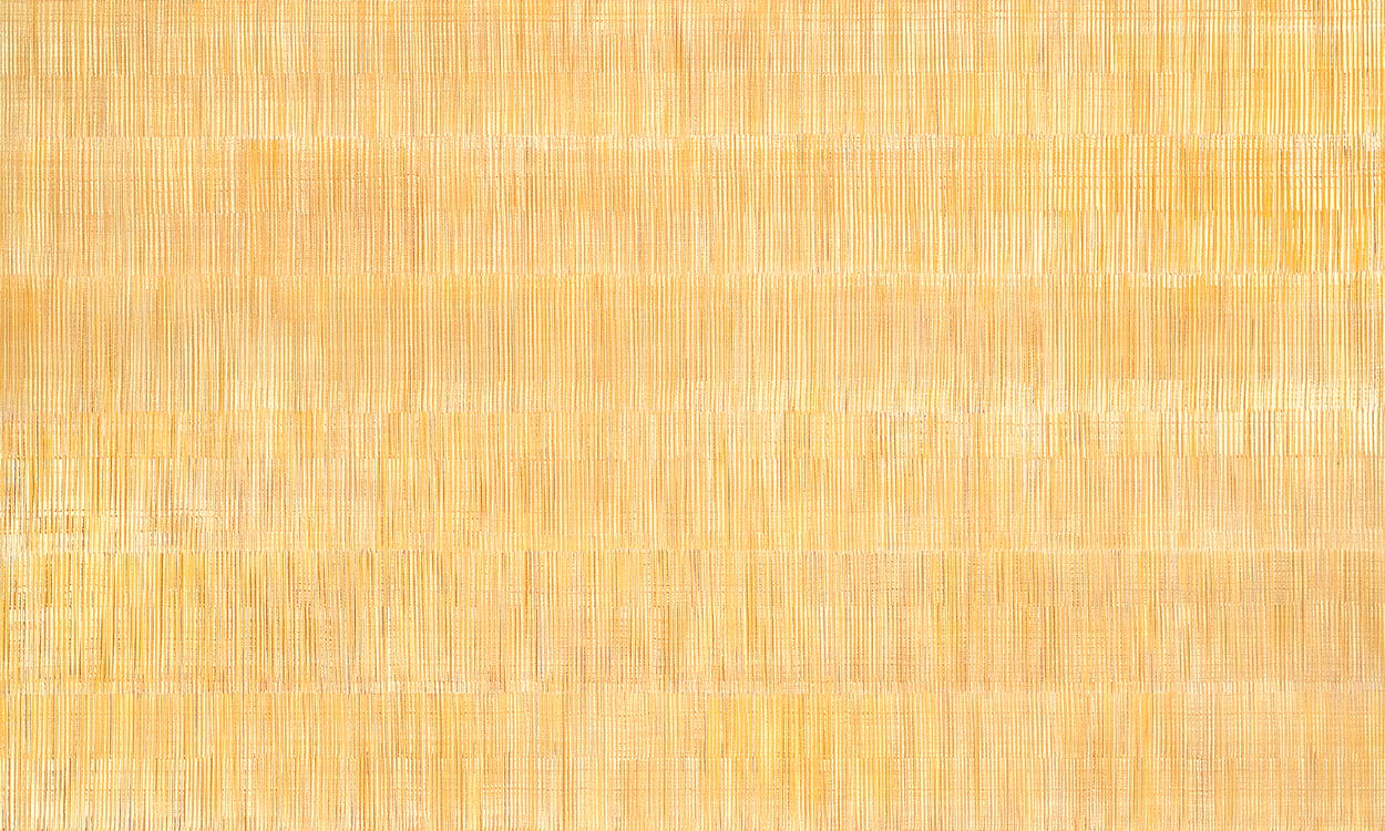 Nikola Dimitrov, Synapsen - GelbRaum, 2009, 150 x 250 cm, Pigment, Bindemittel, Lösungsmittel auf Leinwand