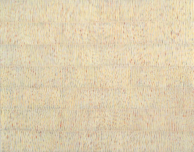 Nikola Dimitrov, Komposition, 2012, 110 x 140 cm, Pigmente, Bindemittel, Lösungsmittel auf Leinwand