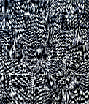 Nikola Dimitrov, artist in residence, Basel, Verklärte Nacht - nach Arnold Schönberg, 2012, 105 x 90 cm, Pigmente, Bindemittel, Lösungsmittel auf Leinwand
