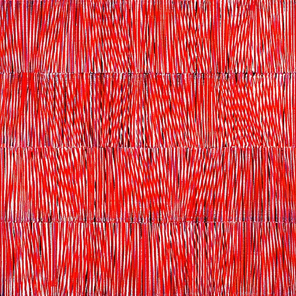 Nikola Dimitrov, Cassandra II, 2012, 100 x 100 cm, Pigment, Bindemittel, Lösungsmittel auf Leinwand