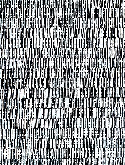 Nikola Dimitrov, Komposition, 2014, Pigmente, Bindemittel, Lösungsmittel auf Leinwand, 165 x 125 cm