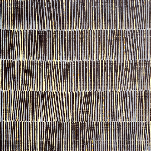 Kleine Kompositionen IV a, 2015, Pigmente, Bindemittel, Lösungsmittel auf Leinwand, je 40 x 40 cm