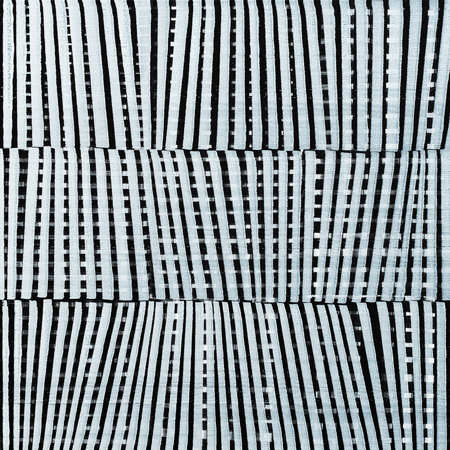 Nikola Dimitrov, NachtStück II, 2017, Pigmente, Bindemittel, Lösungsmittel auf Leinwand, 60 x 60 cm