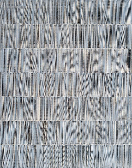 Nikola Dimitrov, NachtKlang III, 2017, Pigmente, Bindemittel, Lösungsmittel auf Leinwand, 140 x 110 cm