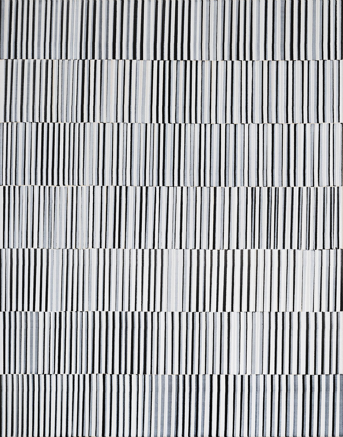 Nikola Dimitrov, Nocturne II, 2023, Pigmente, Bindemittel auf Leinwand, 140 × 110 cm