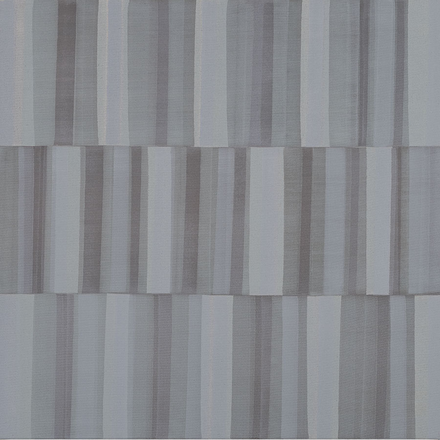 Nikola Dimitrov, DreiKlang I, 2023, Pigmente, Bindemittel auf Leinwand, 60 × 60 cm