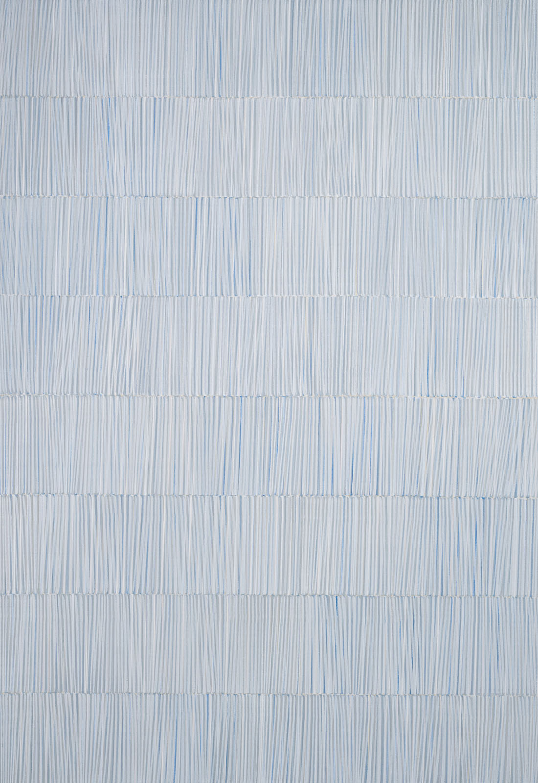 Nikola Dimitrov, KlangRaum II, 2023, Pigmente, Bindemittel auf Leinwand, 160 × 110 cm