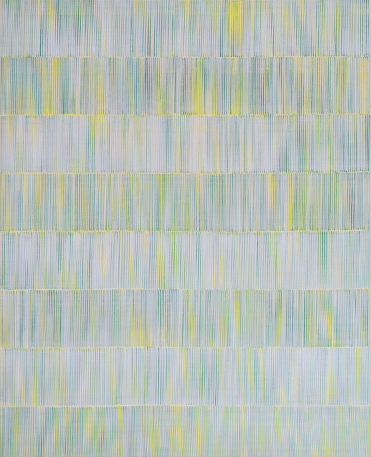 Nikola Dimitrov, 2025, Pigmente, Bindemittel auf Leinwand, 160 x 130 cm