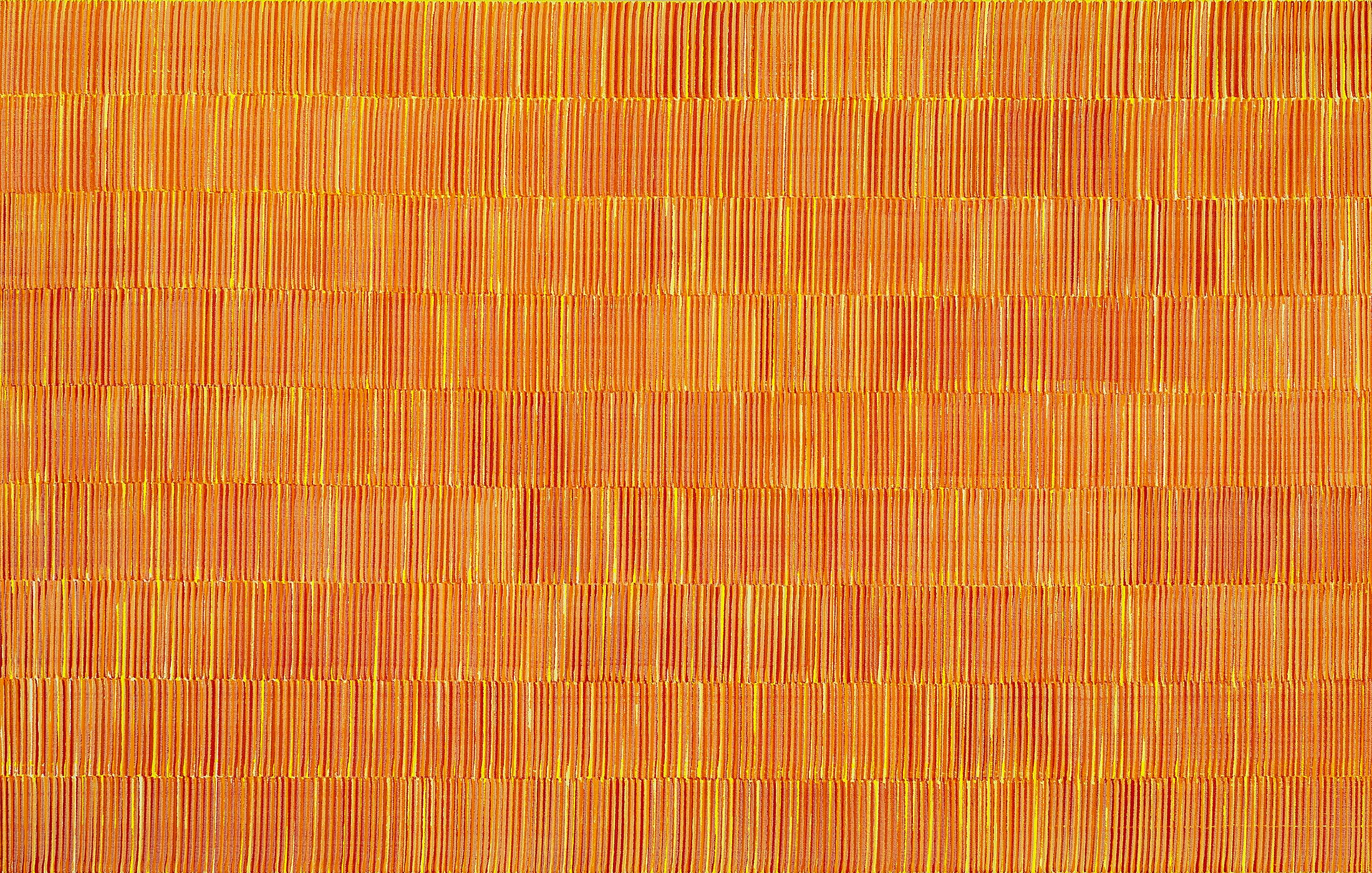 Nikola Dimitrov, 2025, Pigmente, Bindemittel auf Leinwand, 70 x 110 cm