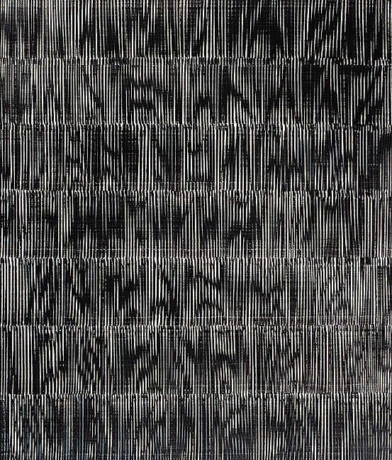 Nikola Dimitrov, KlangRäume, 2014, Pigment, Bindemittel, Lösungsmittel auf Bütten, 105,5 x 89 cm