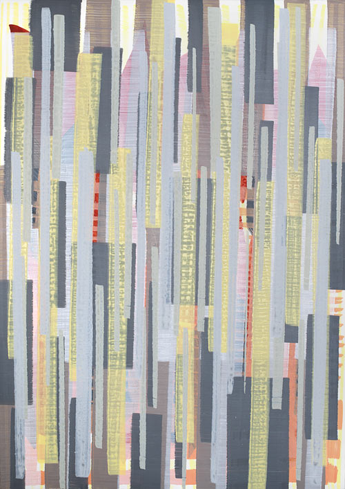 Nikola Dimitrov, Zoom, 2016, Pigment, Bindemittel, Lösungsmittel auf Bütten, 59,4 x 42 cm