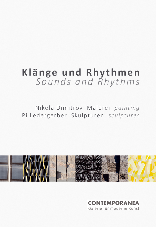 Klänge und Rhythmen - Sounds and Rhythms / Nikola Dimitrov Malerei painting / Pi Ledergerber Skulpturen sculptures