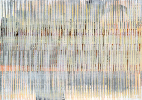 Nikola Dimitrov, Cassandra, 2008, 70 x 100 cm, Pigment, Bindemittel, Lösungsmittel auf Papier