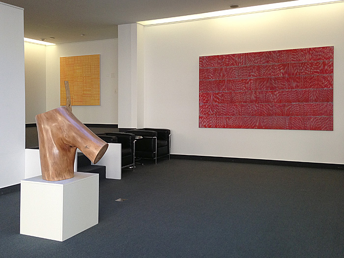 Gottfried Bechthold - Nikola Dimitrov, Skulptur und Malerei, Ausstellung in der Galerie am Lindenplatz, Vaduz, Lichtenstein